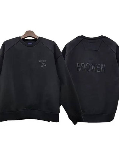 Embroidered Logo Sweatshirt Black - JUUN.J - BALAAN 2