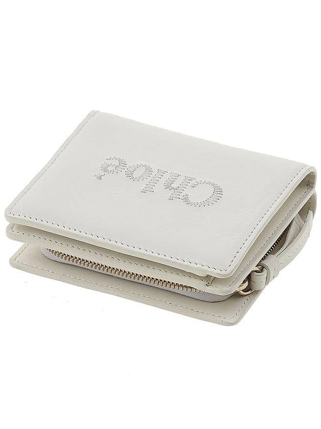 Sense Soft Leather Half Wallet White - CHLOE - BALAAN 5