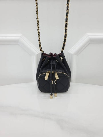 Business Affinity Chain Mini Bucket Bag AP2913 - CHANEL - BALAAN 1