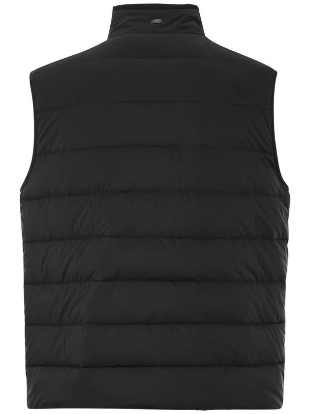 Zip-up Padding Vest Black - HERNO - BALAAN 3