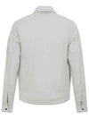 Men's Chrome R Over Shirt Zip Up Jacket Grey - CP COMPANY - BALAAN 4