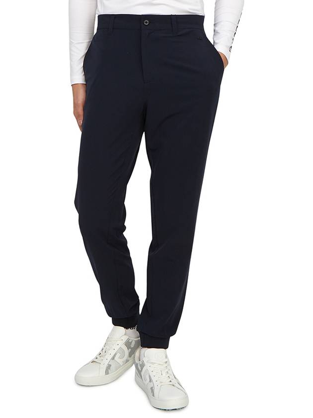 Cuff Mid-Rise Jogger Pants Navy - J.LINDEBERG - BALAAN 5