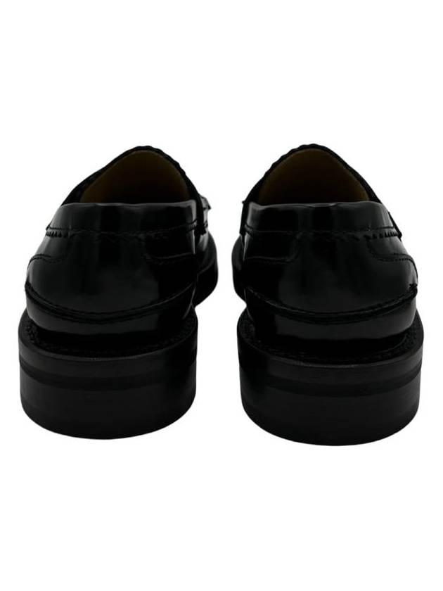 Fringe Leather Loafers Black - OUR LEGACY - BALAAN 4