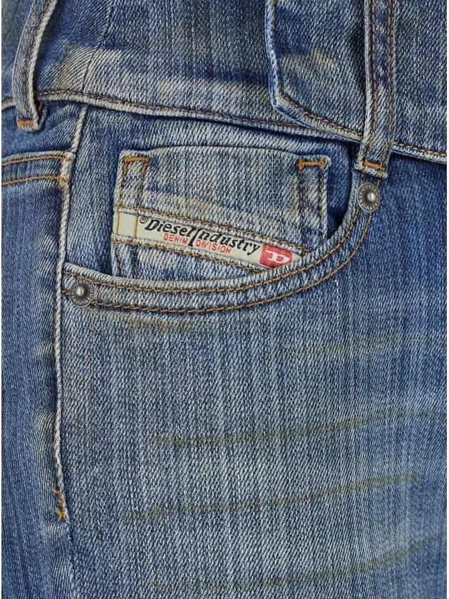 Denim Straight Pants A143010CBCX 01 Blue - DIESEL - BALAAN 4