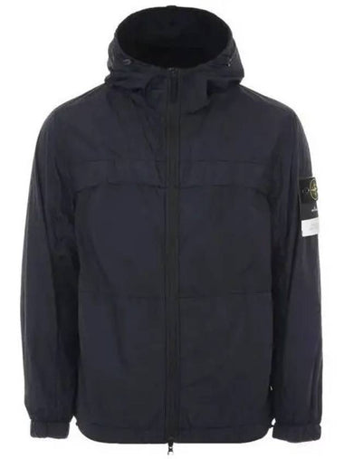 Waffen Clink Wraps Hooded Navy Jacket 270498 - STONE ISLAND - BALAAN 1