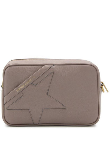 Star Leather Cross Bag Grey - GOLDEN GOOSE - BALAAN 1