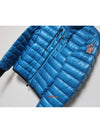 Double Zipper Grenoble Patch Padding Blue - MONCLER - BALAAN 4