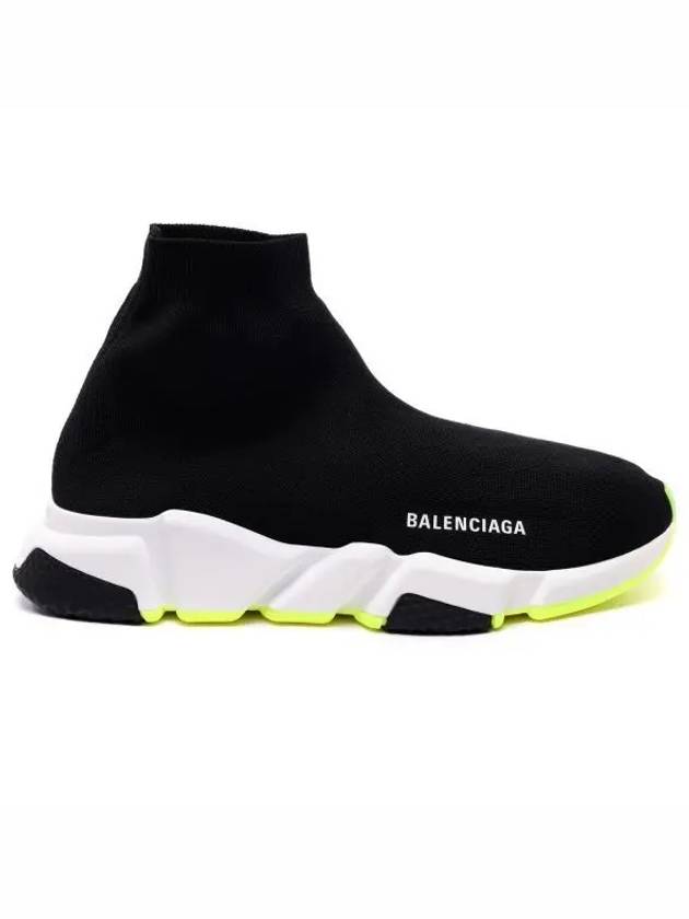 Speed Runner High Top Sneakers Black Yellow - BALENCIAGA - BALAAN 2