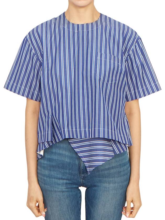 2407096 901 Women s short sleeved t shirt - SACAI - BALAAN 3