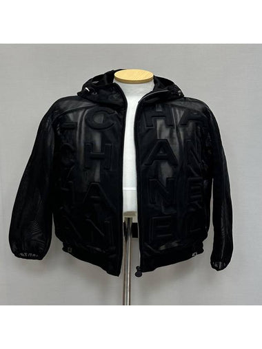 mesh logo blouson jacket 36 - CHANEL - BALAAN 1