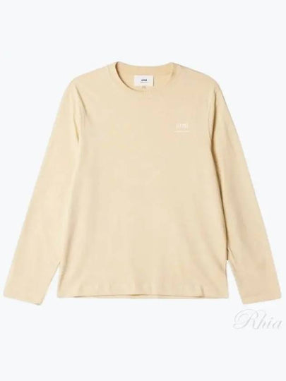 Alexandre Mattiussi Long Sleeve T-Shirt Beige - AMI - BALAAN 2