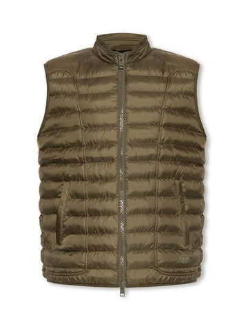 Diesel W Hawkyl Sl zip up sleeveless jacket - DIESEL - BALAAN 1