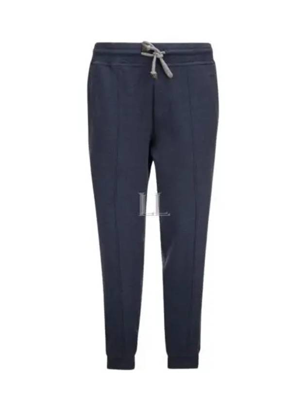 Drawstring Track Pants Blue - BRUNELLO CUCINELLI - BALAAN 2