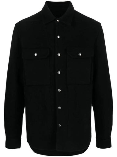 Rick Owens Cashmere Shirt Jacket - RICK OWENS - BALAAN 1