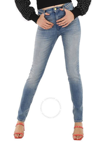 Gucci Ladies Blue Stretch Denim Skinny Pants, Waist Size 24" - GUCCI - BALAAN 1