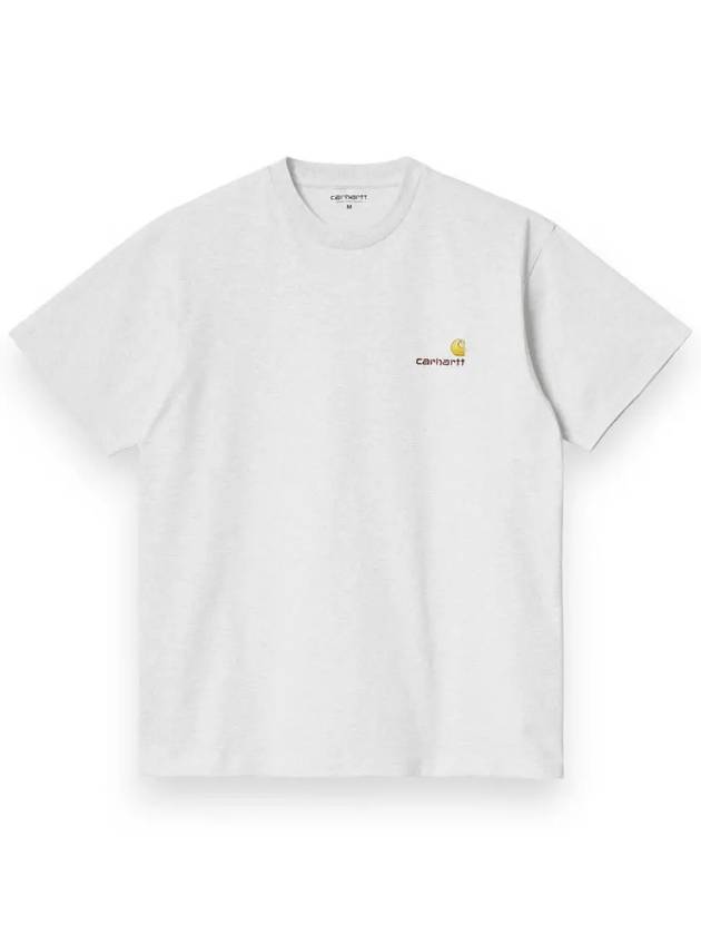 American Script Short Sleeve T-Shirt White - CARHARTT WIP - BALAAN 3