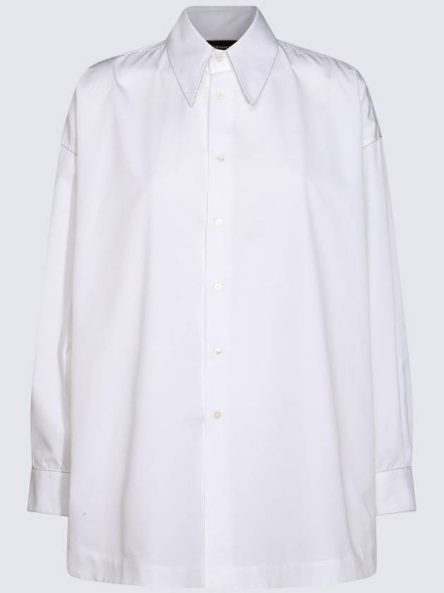 Fabiana Filippi White Cotton Shirt - FABIANA FILIPPI - BALAAN 1