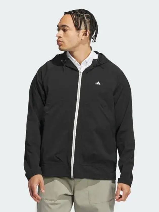 Gotu Quilted DWR Full Zip Jacket Men s Golf Black IL0581 693467 - ADIDAS - BALAAN 1