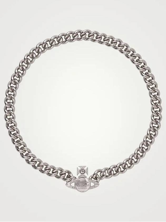 Women's Graziela Small Choker Necklace Platinum - VIVIENNE WESTWOOD - BALAAN 3