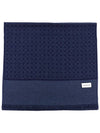 Gancini Muffler Blue - SALVATORE FERRAGAMO - BALAAN 4