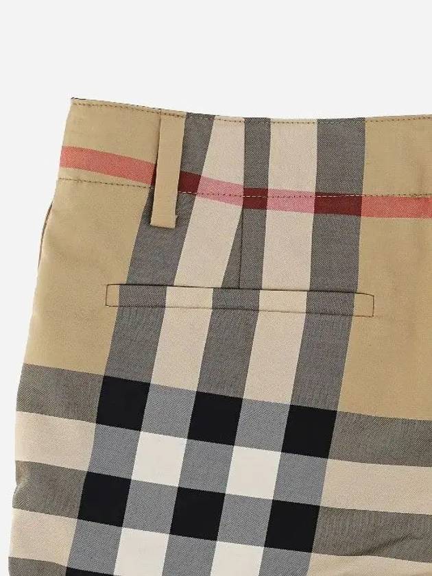 Kids Vintage Check Shorts Beige - BURBERRY - BALAAN 6