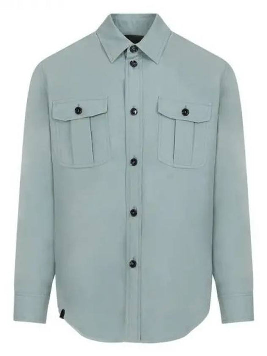 Pocket detail silk shirt jacket 270280 - BRIONI - BALAAN 1