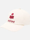 Tyron Logo Ball Cap Ivory - ISABEL MARANT - BALAAN 3