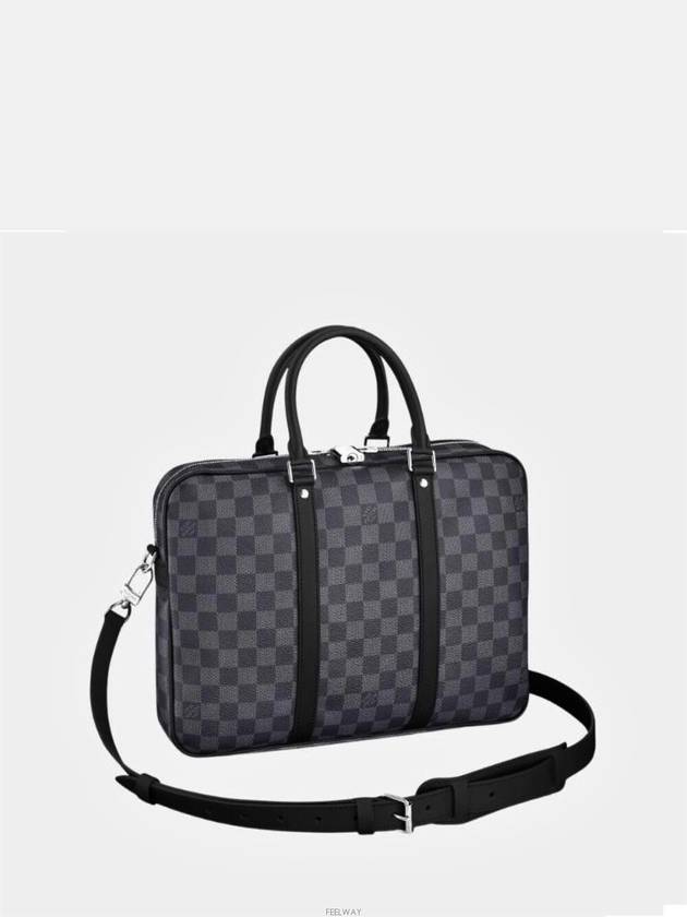 Lux You Damier Document Voyage Tote Shoulder Bag PM M41478 - LOUIS VUITTON - BALAAN 8