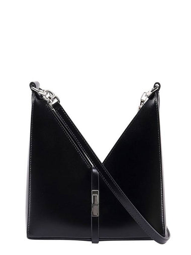 Mini Cut Out Box Chain Shoulder Bag Black - GIVENCHY - BALAAN 1