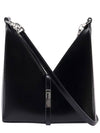 Mini Cut Out Box Chain Shoulder Bag Black - GIVENCHY - BALAAN 1