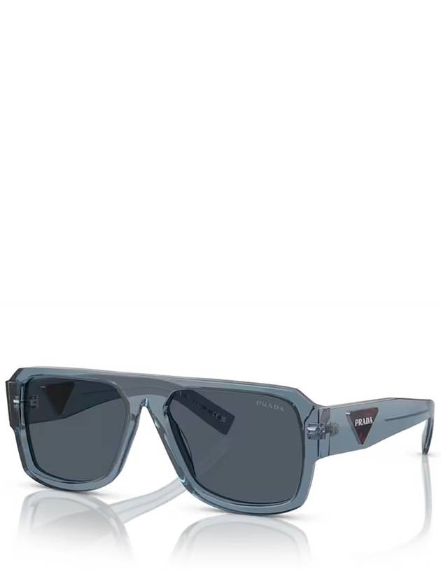 Sunglasses PR 22YS 19O70B TRANSPARENT GRAY - PRADA - BALAAN 3