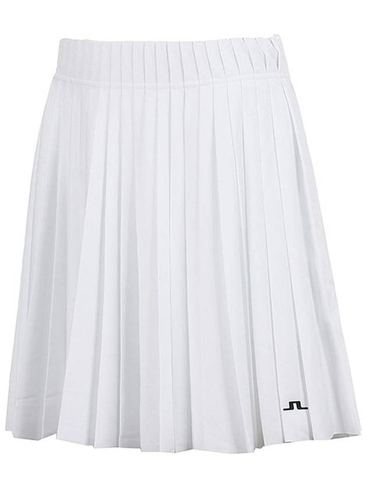 Gayle Golf Skirt White - J.LINDEBERG - BALAAN 2