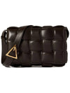 Gold Padded Cassette Cross Bag Fondente - BOTTEGA VENETA - BALAAN 1