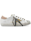 Platinum Glitter Toe Leather Low Top Sneakers White - GOLDEN GOOSE - BALAAN 2