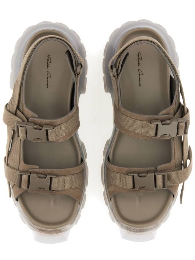 LEATHER SANDAL - RICK OWENS - BALAAN 3