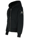 Classic Bunny Zip Up Hoodie Black - MOOSE KNUCKLES - BALAAN 3