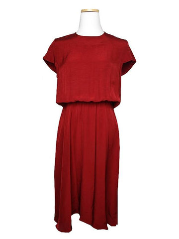 Isabel Marant Etoile Burgundy Banding Dress 55 - ISABEL MARANT ETOILE - BALAAN 1