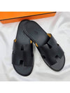 Izmir Sandal Calfskin & Noir - HERMES - BALAAN 4