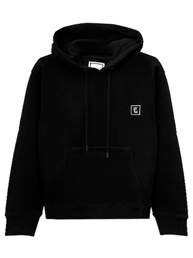 Back Logo Cotton Hoodie Black - WOOYOUNGMI - BALAAN 2