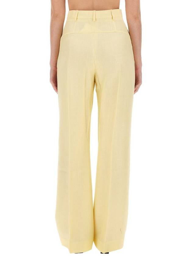 Short Pants 241PA003 1359 205 YELLOW - JACQUEMUS - BALAAN 4