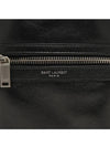 Logo Print Nappa Leather Pouch Cross Bag Black - SAINT LAURENT - BALAAN 4