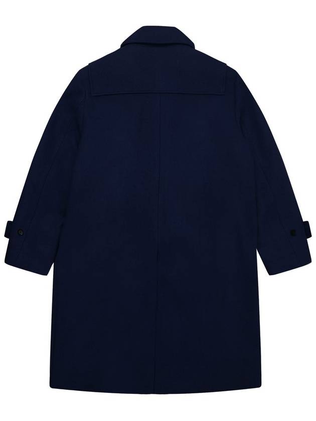 Men's Wool Duffel Coat Navy SW22ICO06NV - SOLEW - BALAAN 3