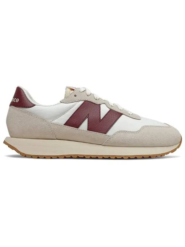 237 Moonbeam Low Top Sneakers Classic Burgundy - NEW BALANCE - BALAAN 1