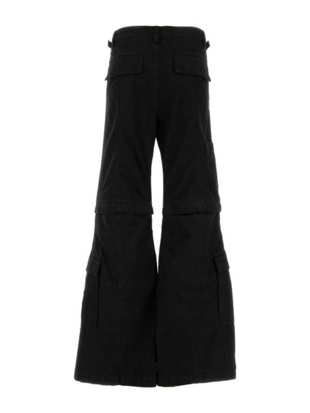 Flared Cargo Pants Black - BALENCIAGA - BALAAN 3