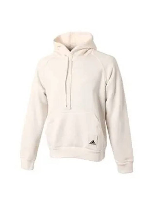 Lounge Fleece Hoodie Chalk White - ADIDAS - BALAAN 1