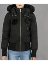 Original Debbie Bomber Jacket Black Shearling Black - MOOSE KNUCKLES - BALAAN 2