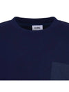 Pocket Round Neck Sweatshirt MW3AE116 - P_LABEL - BALAAN 5