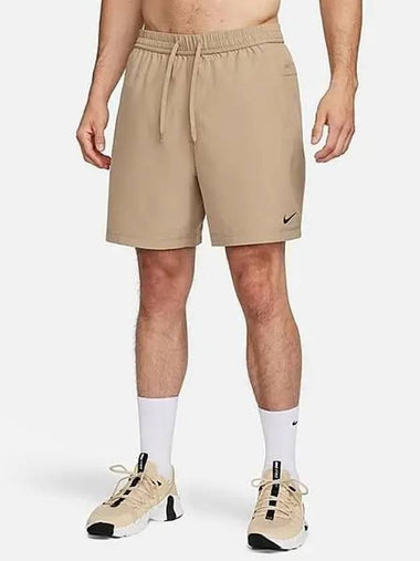 Dri Fit Foam 7 Inch Unlined Shorts Khaki - NIKE - BALAAN 1