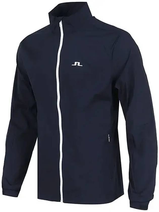 Ash Light Packable Windbreaker Navy - J.LINDEBERG - BALAAN 3