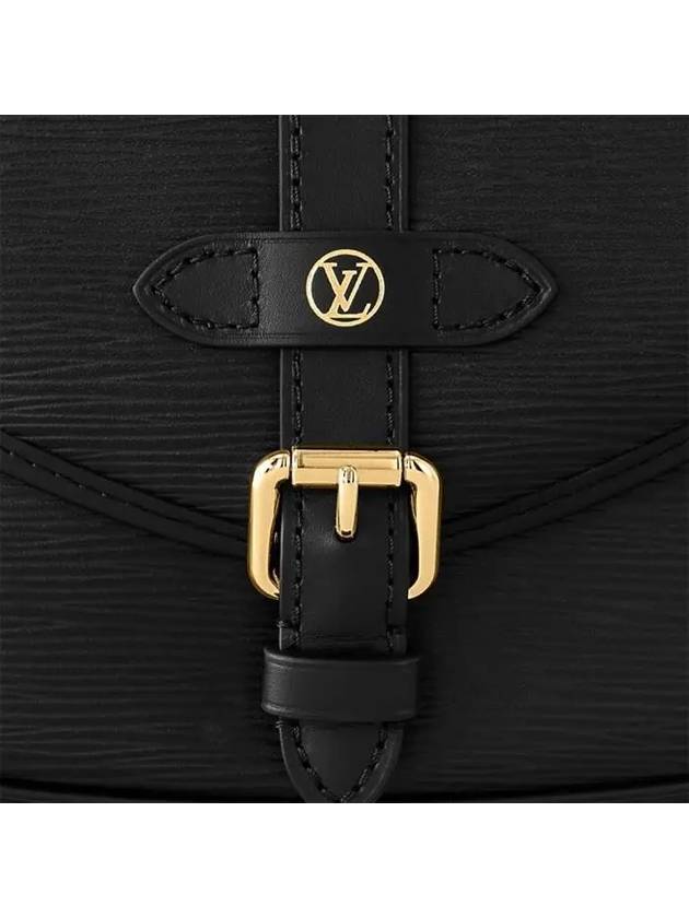 Saumur BB Epi Shoulder Bag Black - LOUIS VUITTON - BALAAN 7